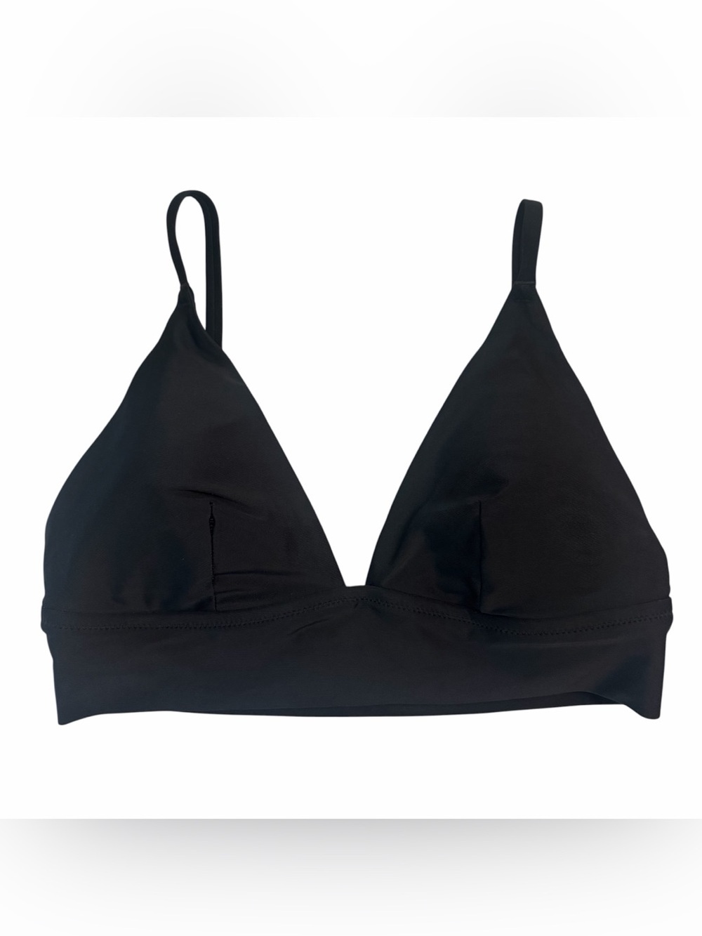 Aerie Women’s Black Wireless Triangle Bralette Sz XL NWT